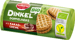 Produktfoto zu Doppelkeks Dinkel mit Kakaocreme