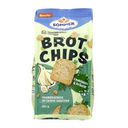 Produktfoto zu Brotchips Knoblauch & Kräuter