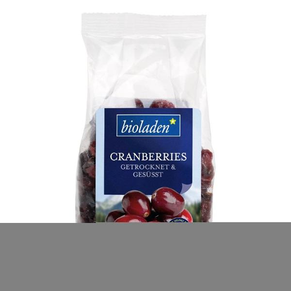 Produktfoto zu Cranberries gesüßt 200g