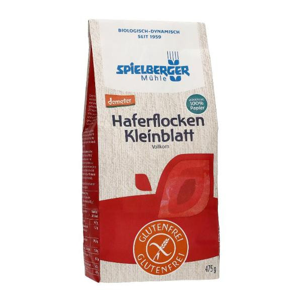 Produktfoto zu Haferflocken Kleinblatt glutenfrei