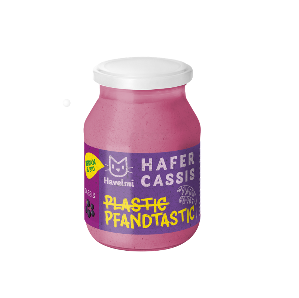 Produktfoto zu Hafer Cassis Joghurtalternative, 500g