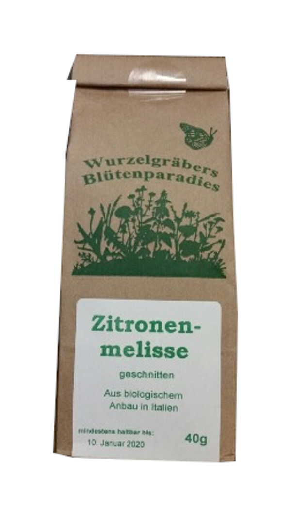 Produktfoto zu Kräutertee Zitronenmelisse