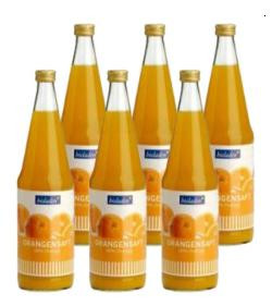 Produktfoto zu Orangensaft 6x0,7l