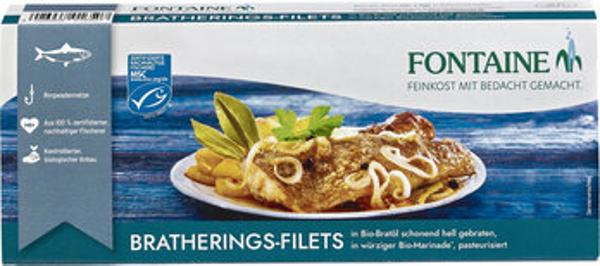 Produktfoto zu Bratheringfilets in Marinade 325g