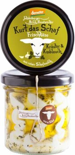 Produktfoto zu Frischkäse Kräuter Knoblauch 135g