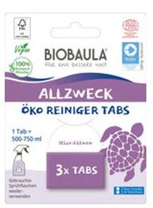 Produktfoto zu Biobaula Allzweckreiniger 3 Tabs