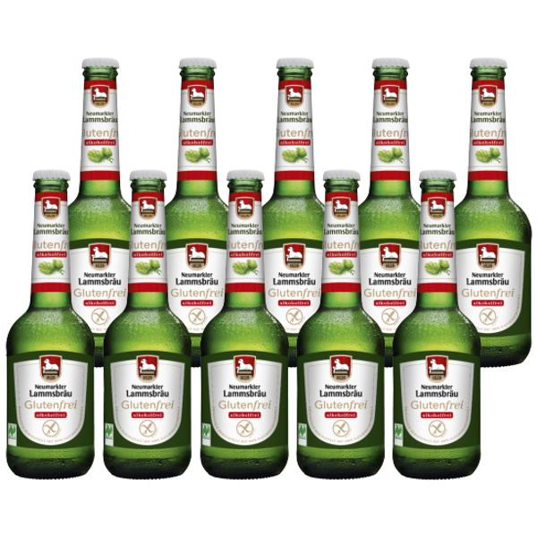 Produktfoto zu Bier gluten- & alkoholfrei 10x0,33l