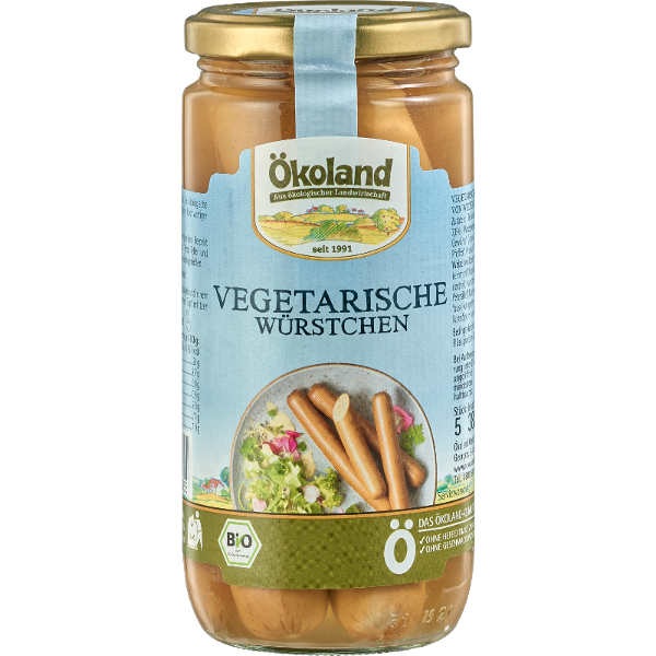 Produktfoto zu Vegetarische Würstchen, 5Stück