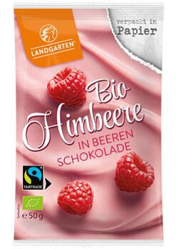 Produktfoto zu Himbeeren in Beerenschokolade