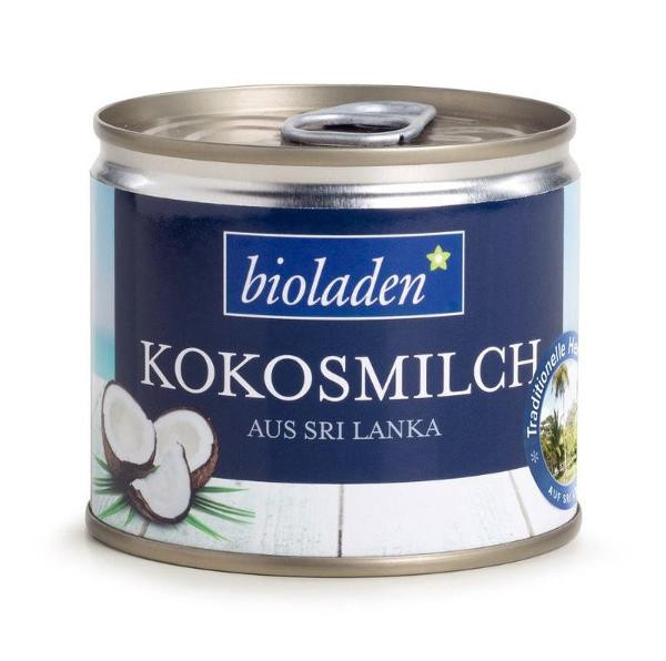 Produktfoto zu bioladen Kokosmilch 200ml