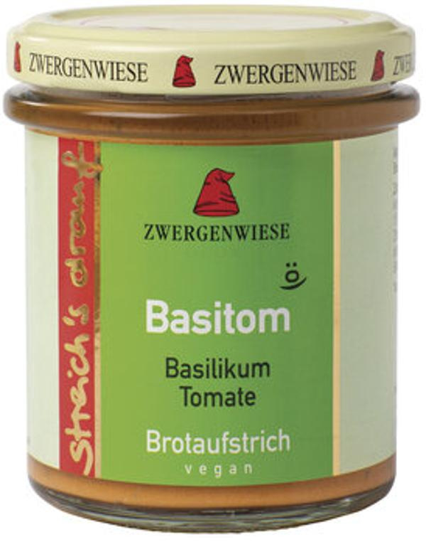 Produktfoto zu Brotaufstrich Basilikum Tomate