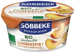 Produktfoto zu Sahnekefir Pfirsich- Maracuja 150g