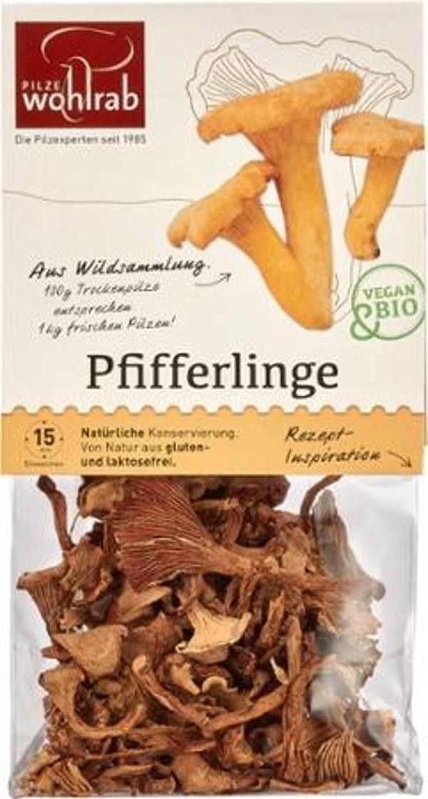 Produktfoto zu Pfifferlinge getrocknet