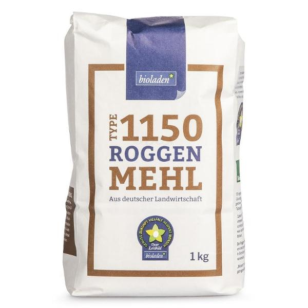 Produktfoto zu Roggenmehl 1kg Type 1150