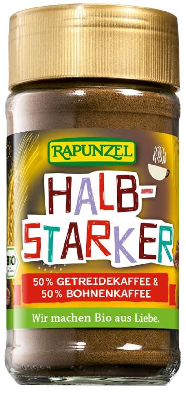 Produktfoto zu Halbstarker Instant, 50% Geteidekaffee & 50% Bohnenkaffee