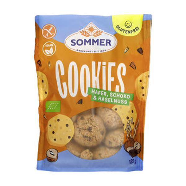 Produktfoto zu Cookies Hafer, Schoko & Haselnuss glutenfrei