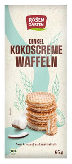 Produktfoto zu Dinkel Kokoscreme Waffeln