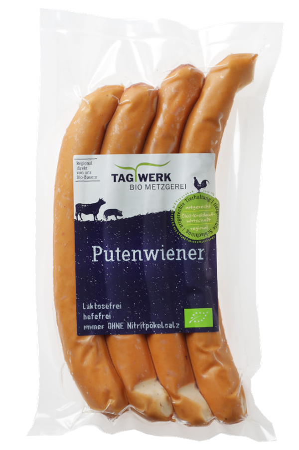 Produktfoto zu Putenwiener 4 Stück