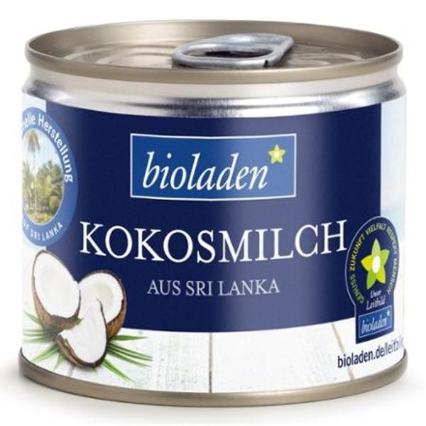 Produktfoto zu bioladen Kokosmilch 200ml