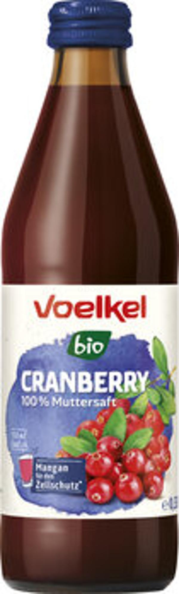 Produktfoto zu Cranberrysaft 0,33l