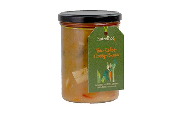 Produktfoto zu Thai-Kokos-Curry Suppe 400ml