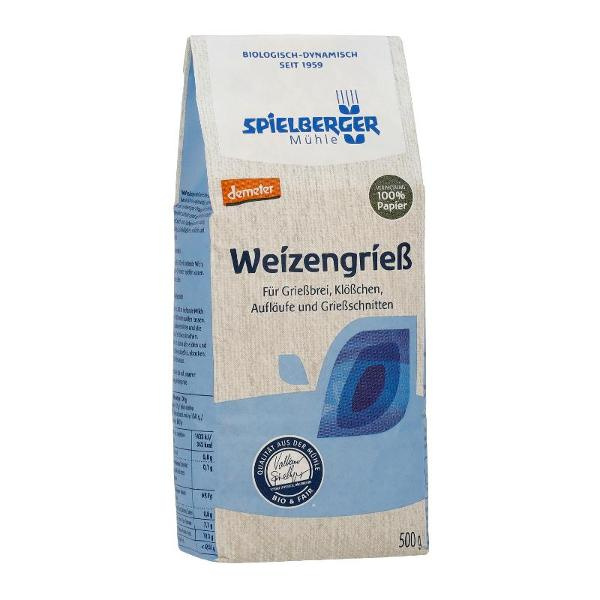 Produktfoto zu Weizengrieß 500g