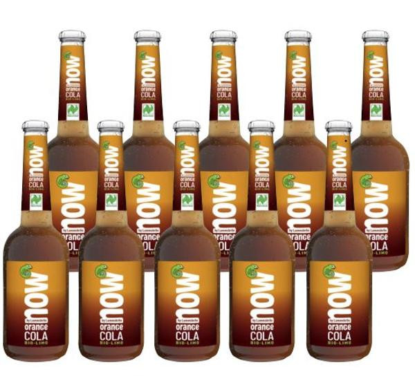 Produktfoto zu now Orange Cola 10x0,33l