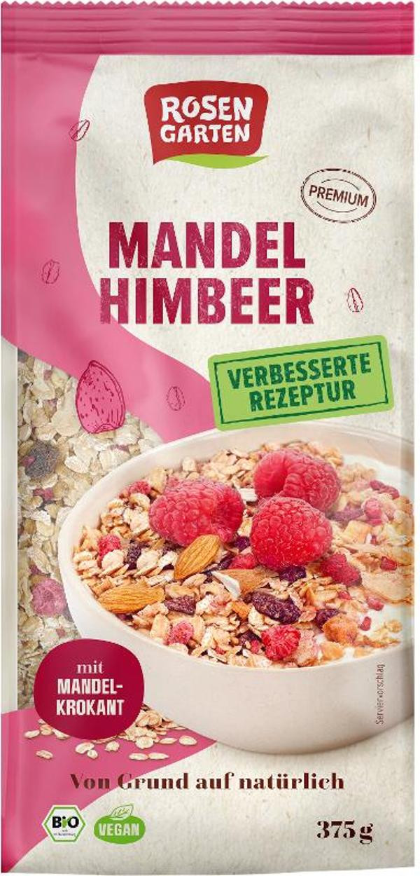 Produktfoto zu Müsli Mandelkrokant Himbeere 375g