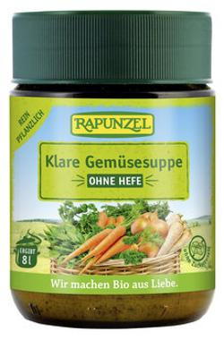 Produktfoto zu Klare Gemüsesuppe ohne Hefe