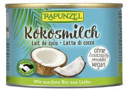 Produktfoto zu Rapunzel Kokosmilch 200ml