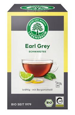 Produktfoto zu Lebensbaum Schwarztee Earl Grey