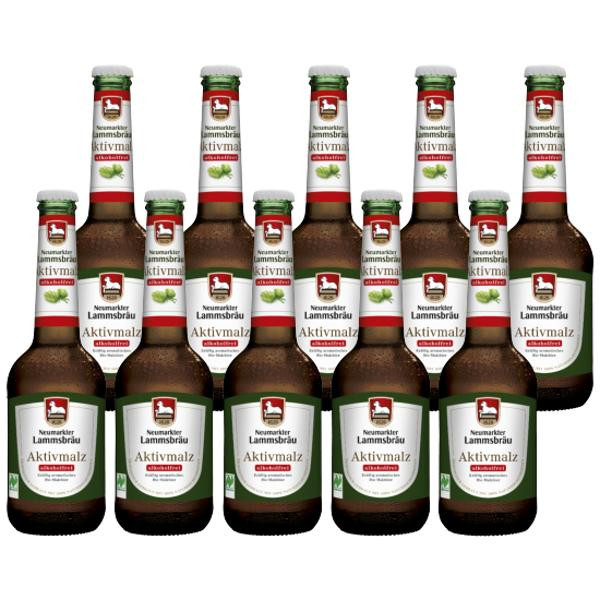 Produktfoto zu Malzbier alkoholfrei 10x0,33l