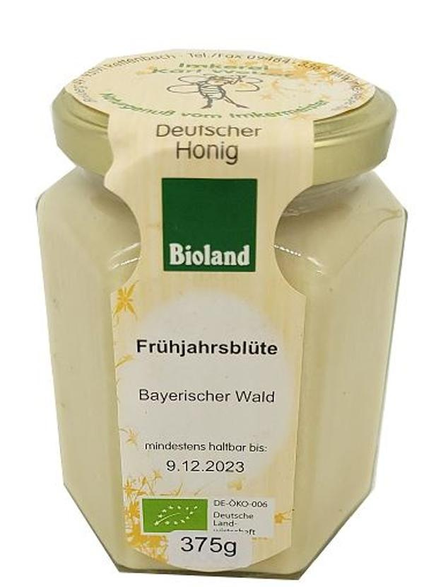 Produktfoto zu Honig Frühjahrsblüte 375g