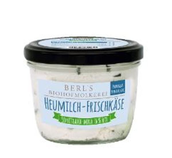 Produktfoto zu Heumilch Frischkäse Schnittlauch 225g