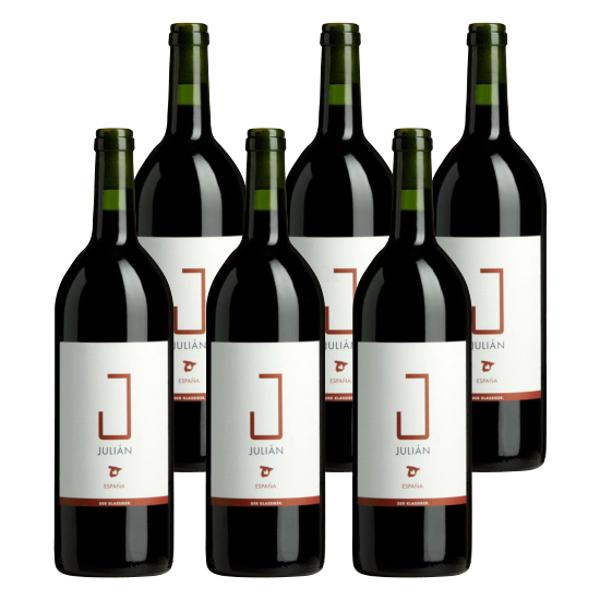 Produktfoto zu Rotwein Julián 6x1l