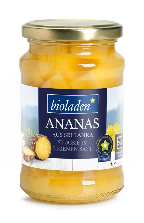 Produktfoto zu Ananasstücke 350g