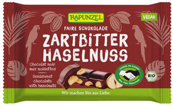 Produktfoto zu Schokolade Zartbitter Haselnuss