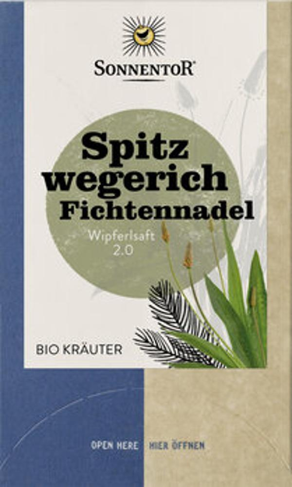 Produktfoto zu Spitzwegerich Fichtennadel Tee