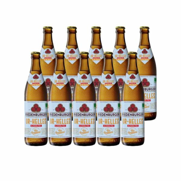 Produktfoto zu Ur-Helles alkoholfrei 10x0,5l