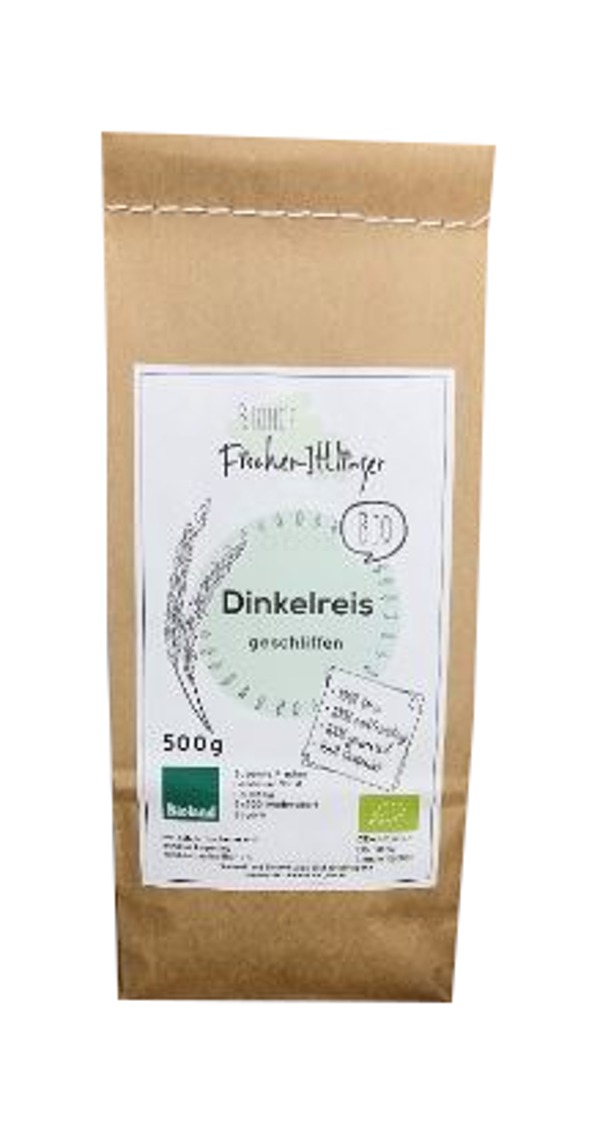 Produktfoto zu Dinkelreis geschliffen 500g