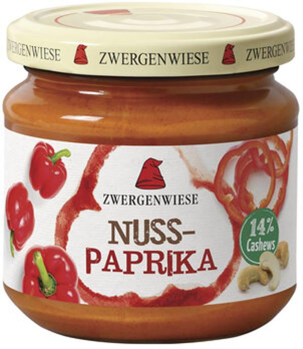 Produktfoto zu Brotaufstrich Nuss Paprika