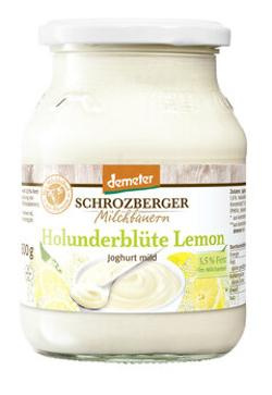 Produktfoto zu Joghurt Holunderblüte Lemon 500g