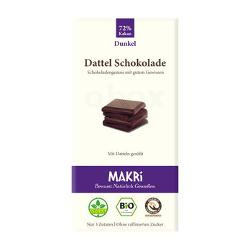 Produktfoto zu Dattel-Schokolade 72% Kakao 85g