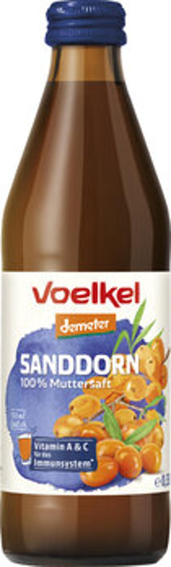 Produktfoto zu Sanddornsaft 0,33l