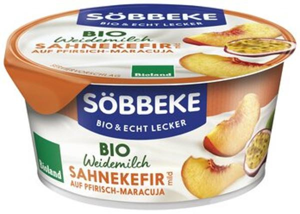 Produktfoto zu Sahnekefir Pfirsich- Maracuja 150g