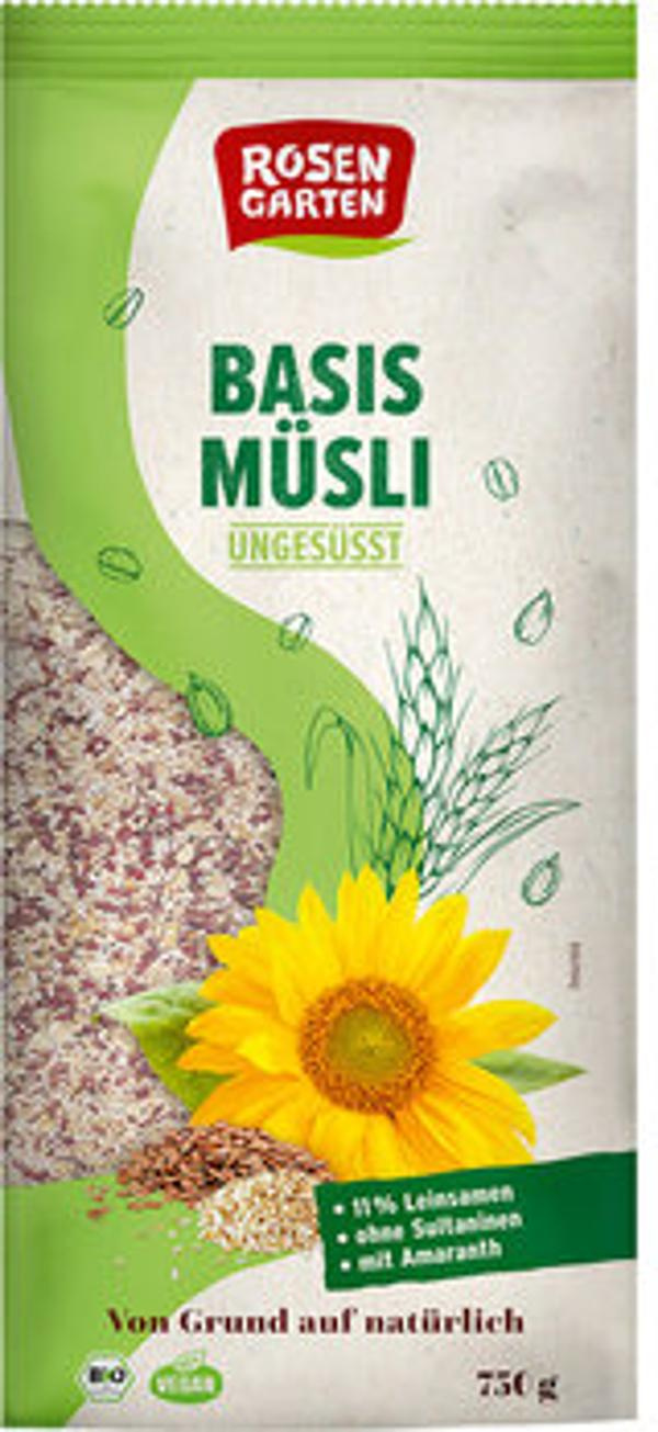 Produktfoto zu Müsli Basis ungesüsst 750g