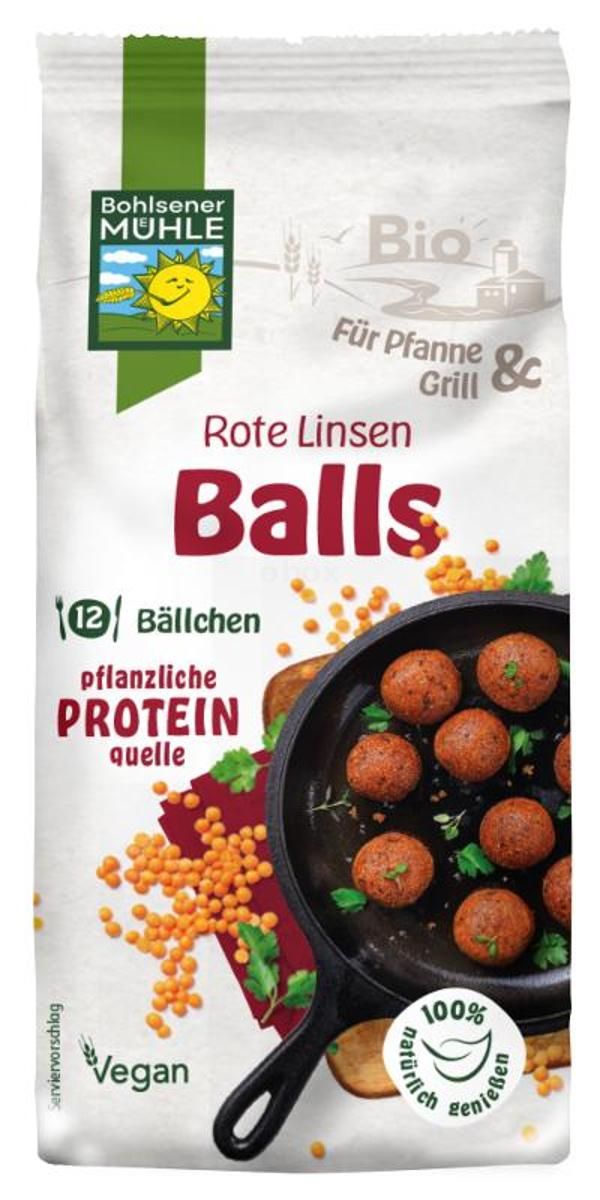 Produktfoto zu Rote Linsen Balls