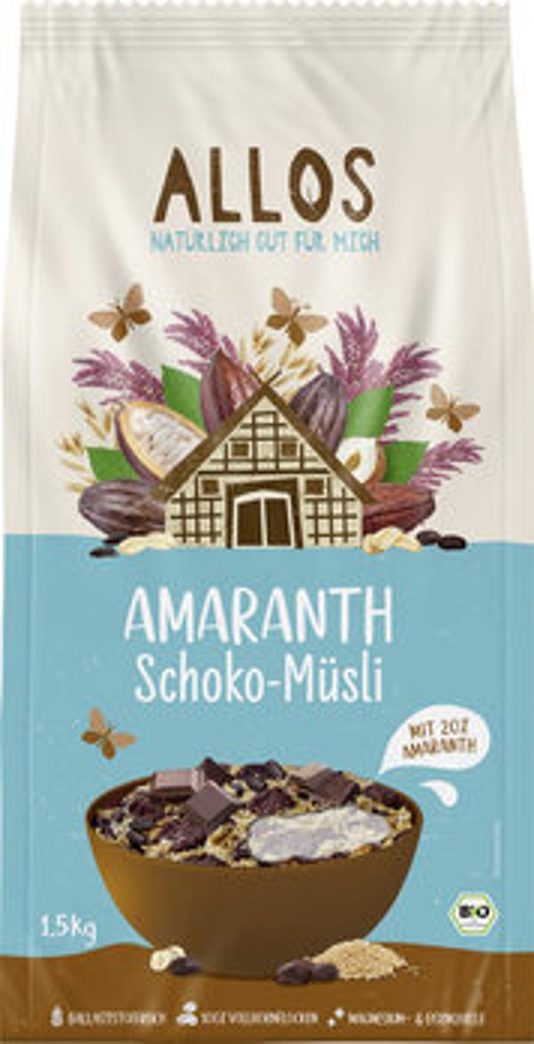 Produktfoto zu Amaranth Schoko Müsli