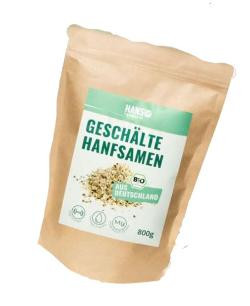 Produktfoto zu Hanfsamen geschält 800g