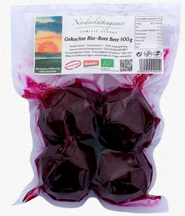 Produktfoto zu Rote Bete gekocht 500g